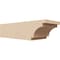 Ekena Millwork 6in. W x 4in. H x 16in. L Mediterranean Woodgrain TimberThane Rafter Tail, Primed Tan RFTUR06X04X16MEDRCPR - alternate 1